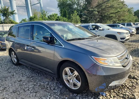 2012 Honda Odyssey Touring from USA, damaged, VIN 5FNRL5H93CB062965